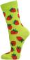 Preview: 6 Paar TippTexx 24 Damensocken Bunte Früchte